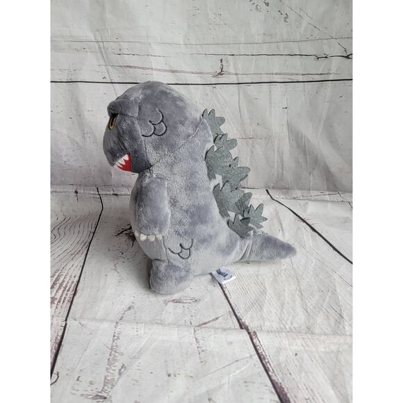 Kidrobot Godzilla Hugme Gray Plush Stuffed Animal 7in - Picture 6 of 8